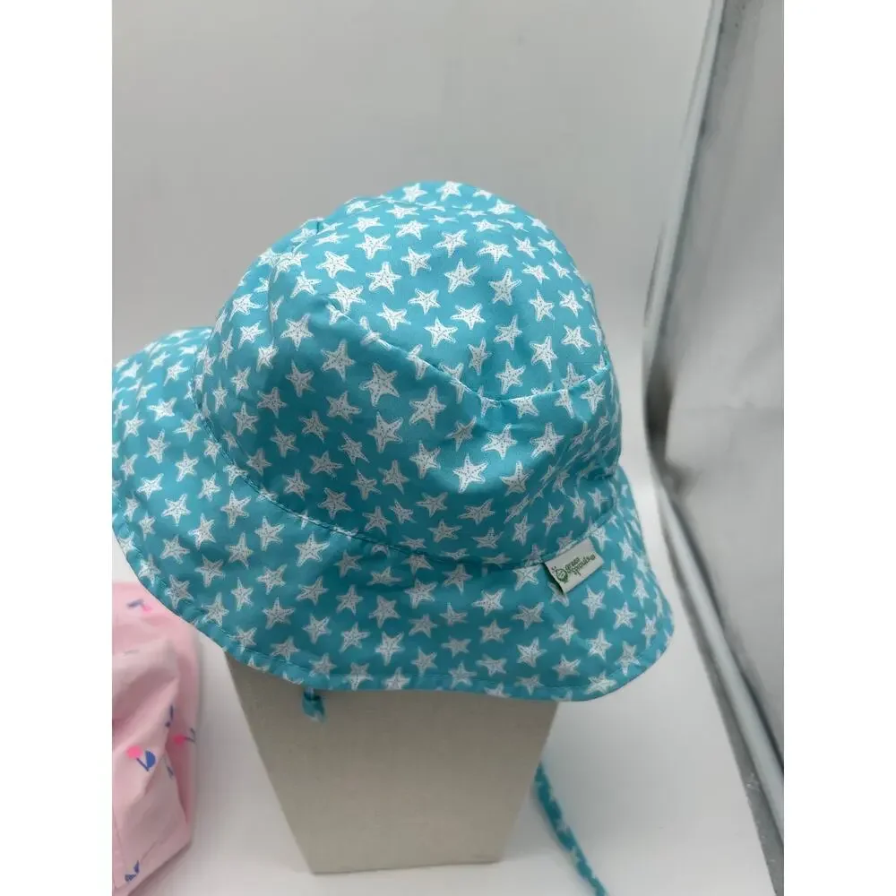 Green Sprouts Toddler Sun Hat Lot 9-18 Months UV Beach Swim Bucket Hat Baseball